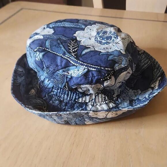 LDS Head start blue floral bucket hat - Picture 1 of 5